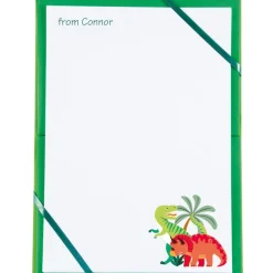 Named Notepaper - Dinosaurs