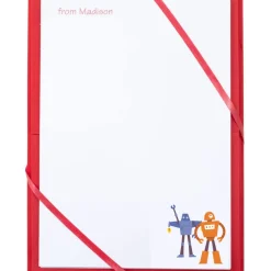 Named Notepaper - Robots