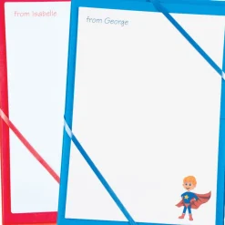 Named Notepaper - Super Hero