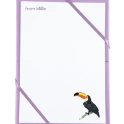 Named Notepaper - Toucans