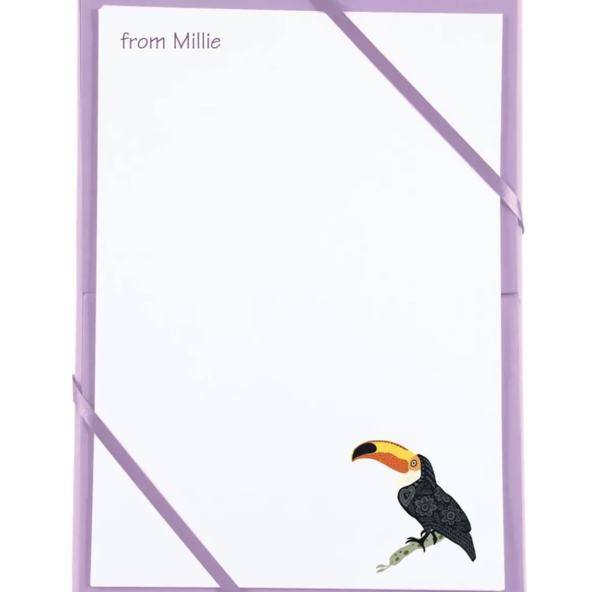 Named Notepaper - Toucans