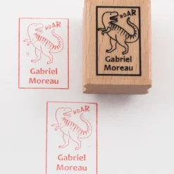 Named Rubber Stamp - Dinosaurs
