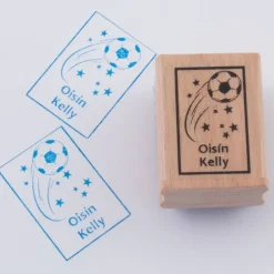 Named Rubber Stamp - Football