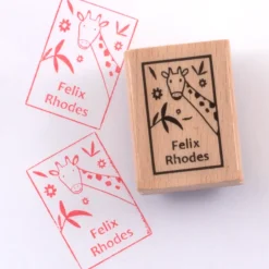 Named Rubber Stamp - Jungle Safari
