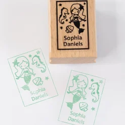 Named Rubber Stamp - Mermaids