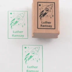 Named Rubber Stamp - Space Adventure