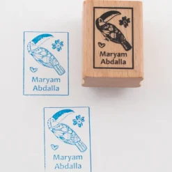 Named Rubber Stamp - Toucans