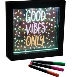 Neon Effect Message Frame