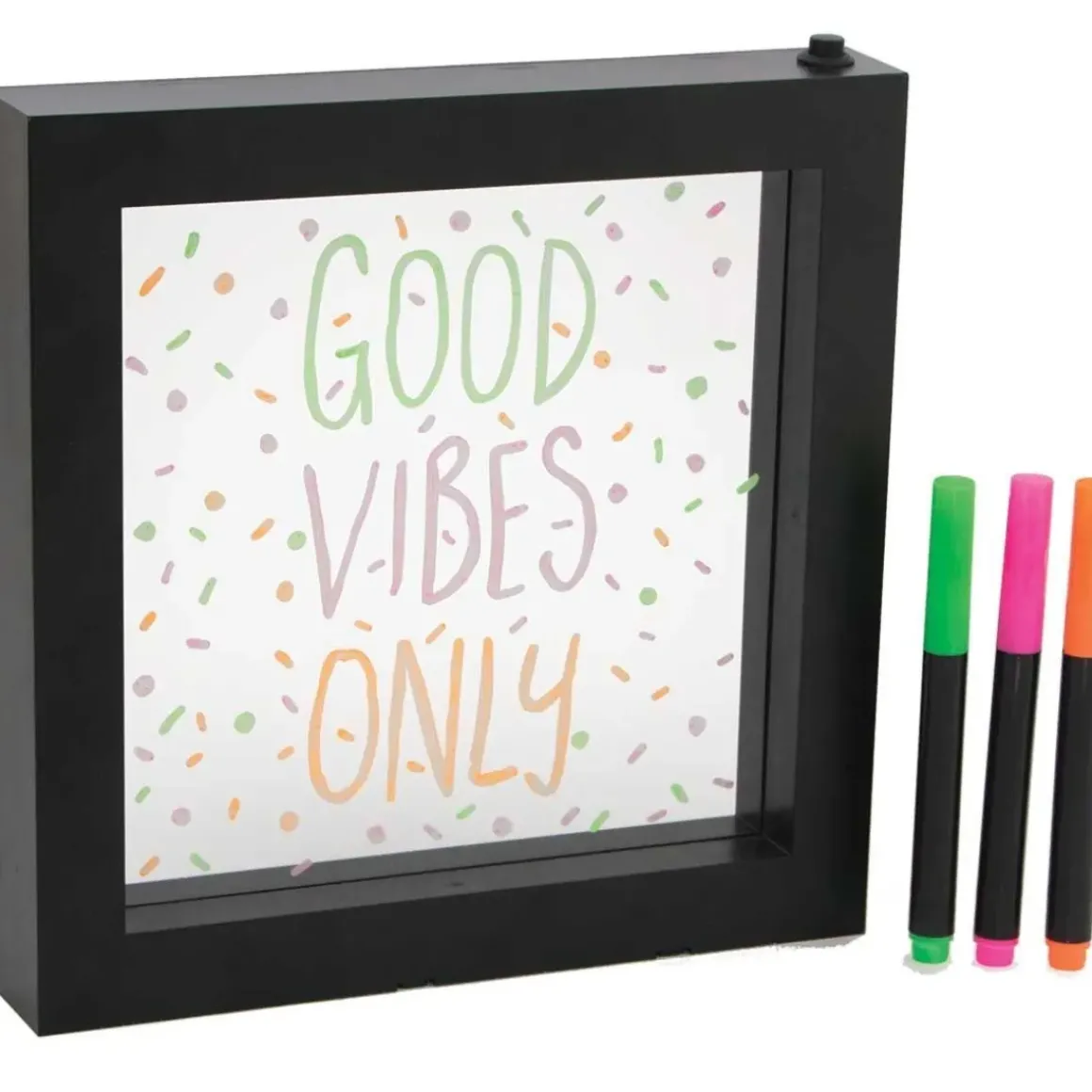 Neon Effect Message Frame
