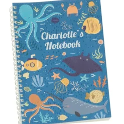 Ocean Life Personalised Notebook