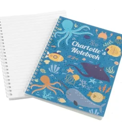 Ocean Life Personalised Notebook