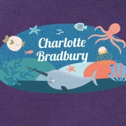 Ocean Life Personalised Pencil Case