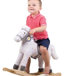 Patterned Rocking Horse