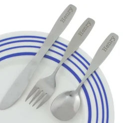 Personalised 3 Piece Cutlery Set