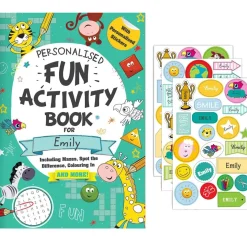 Personalised Activity Book with Stickers