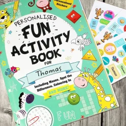 Personalised Activity Book with Stickers