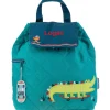Personalised Alligator Quilted Backpack