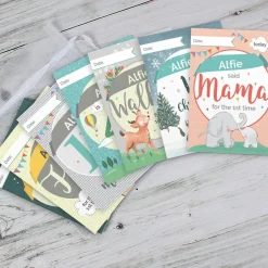 Personalised Baby Milestone Cards