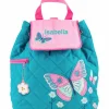 Personalised Butterfly Quilted Backpack