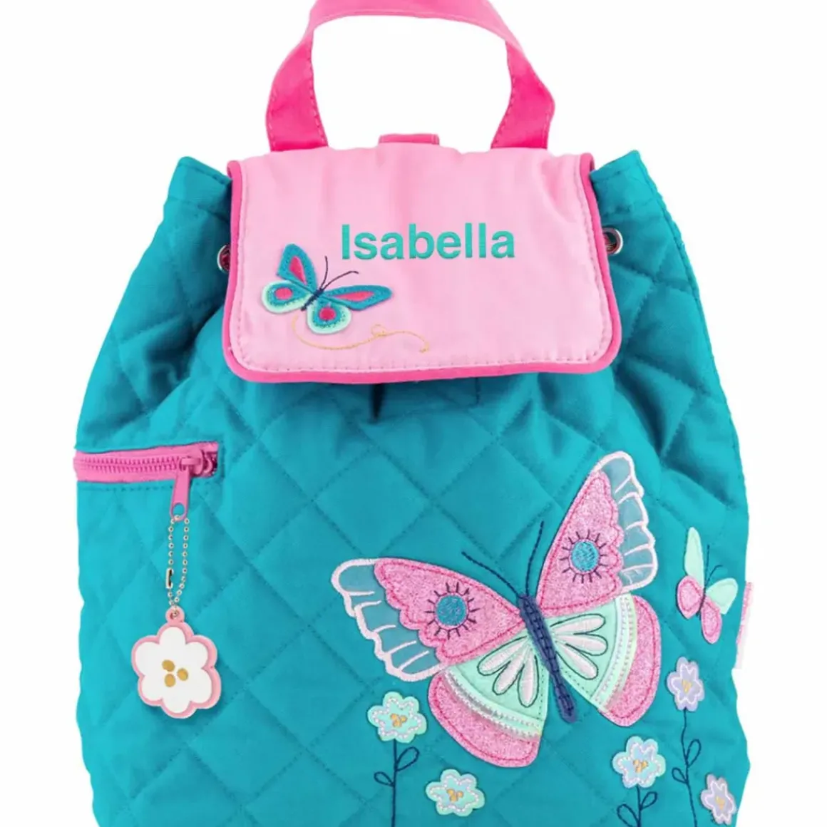 Personalised Butterfly Quilted Backpack