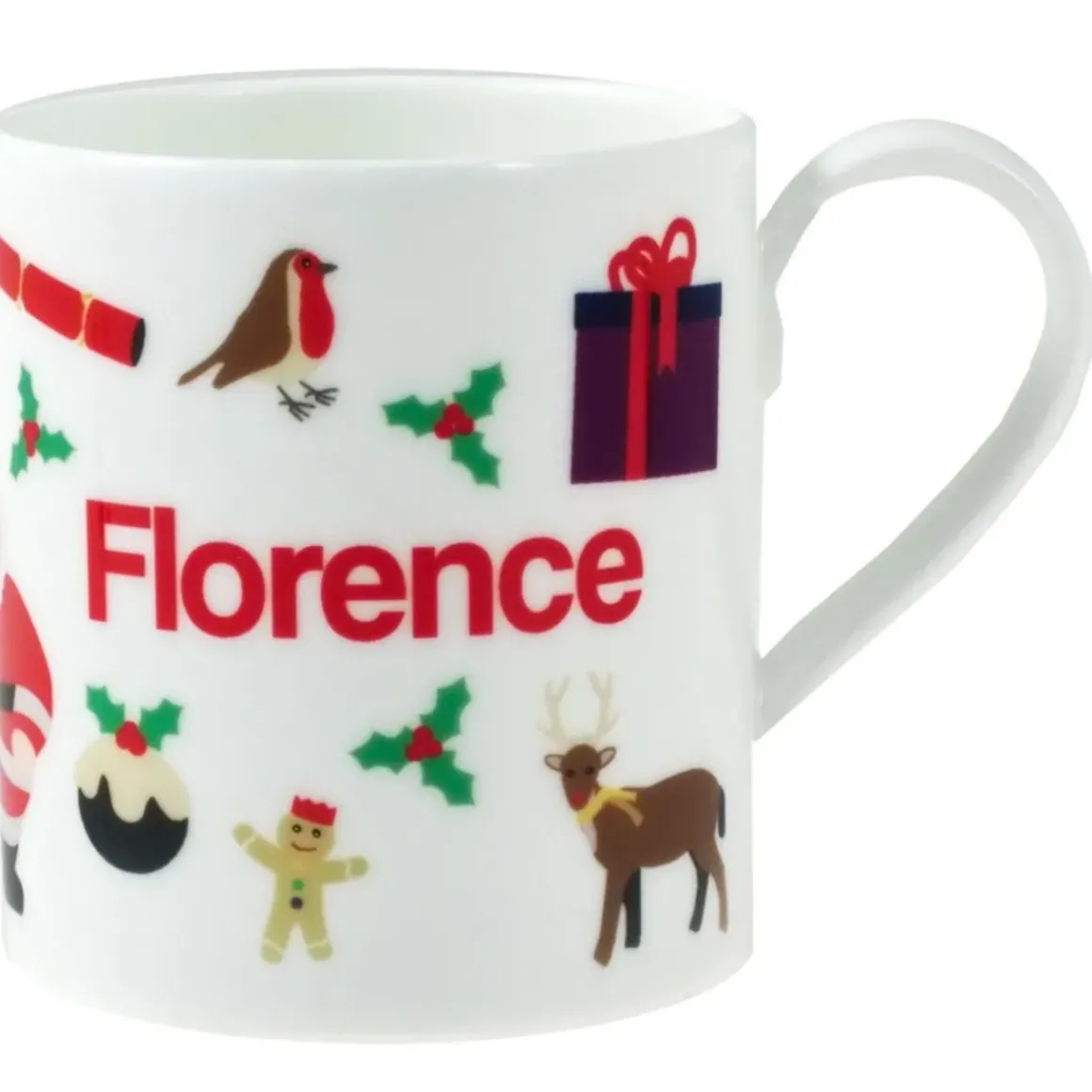Personalised China Mug - Christmas