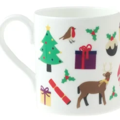 Personalised China Mug - Christmas