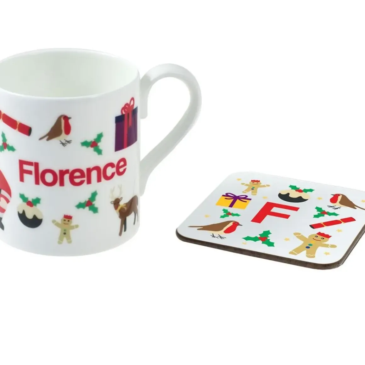 Personalised China Mug - Christmas