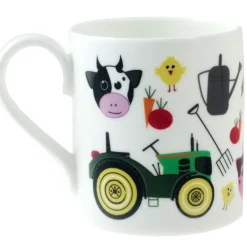 Personalised China Mug - Farmyard