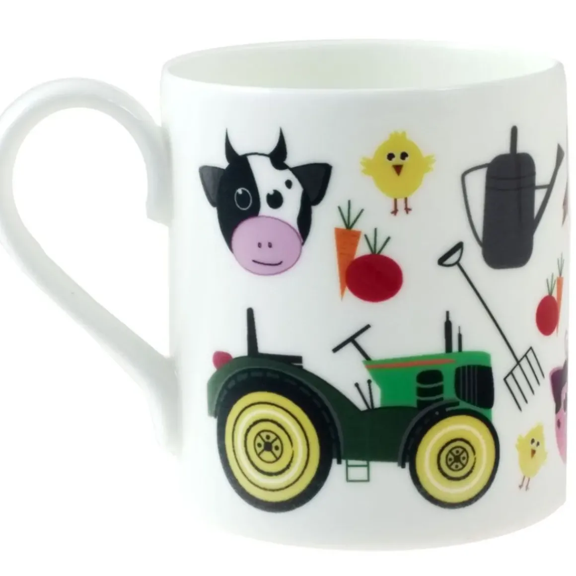 Personalised China Mug - Farmyard