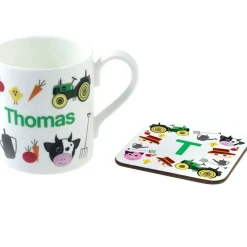 Personalised China Mug - Farmyard