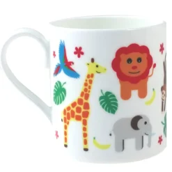 Personalised China Mug - Jungle Animals