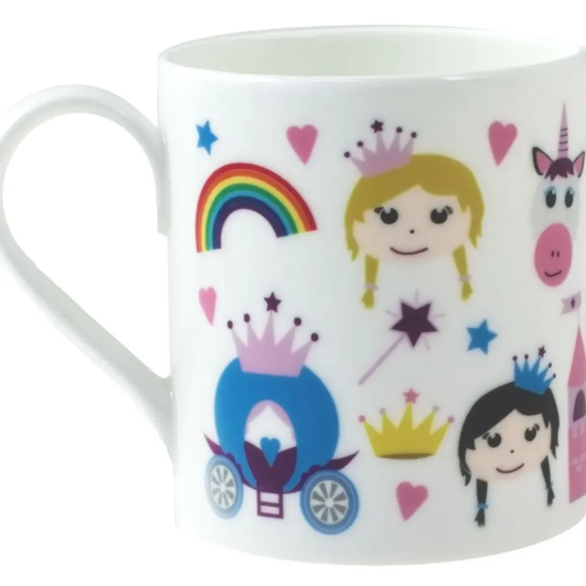 Personalised China Mug - Princess & Castle