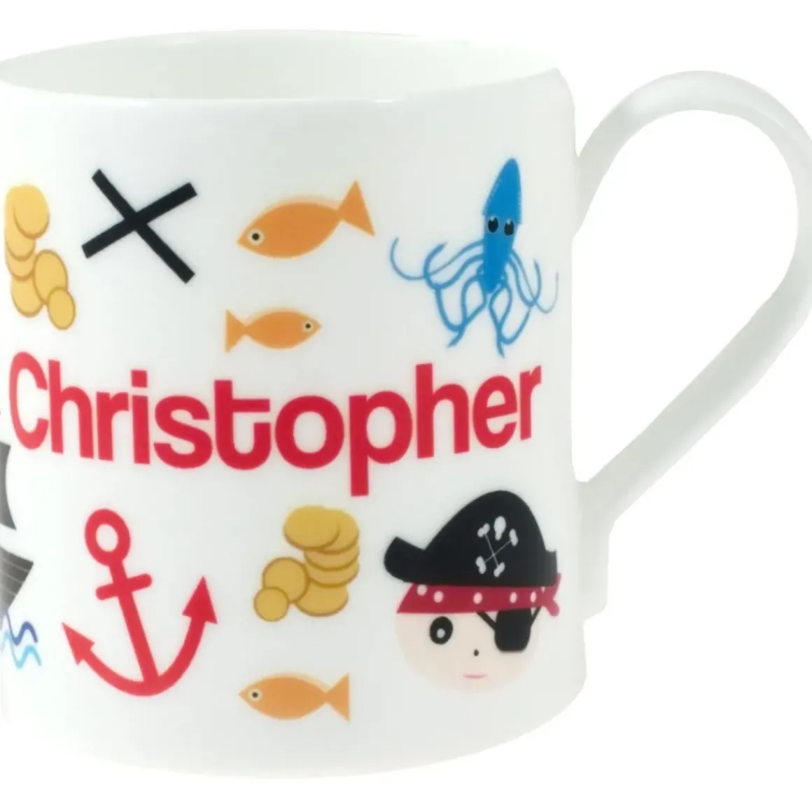 Personalised China Mug - Pirate Adventures