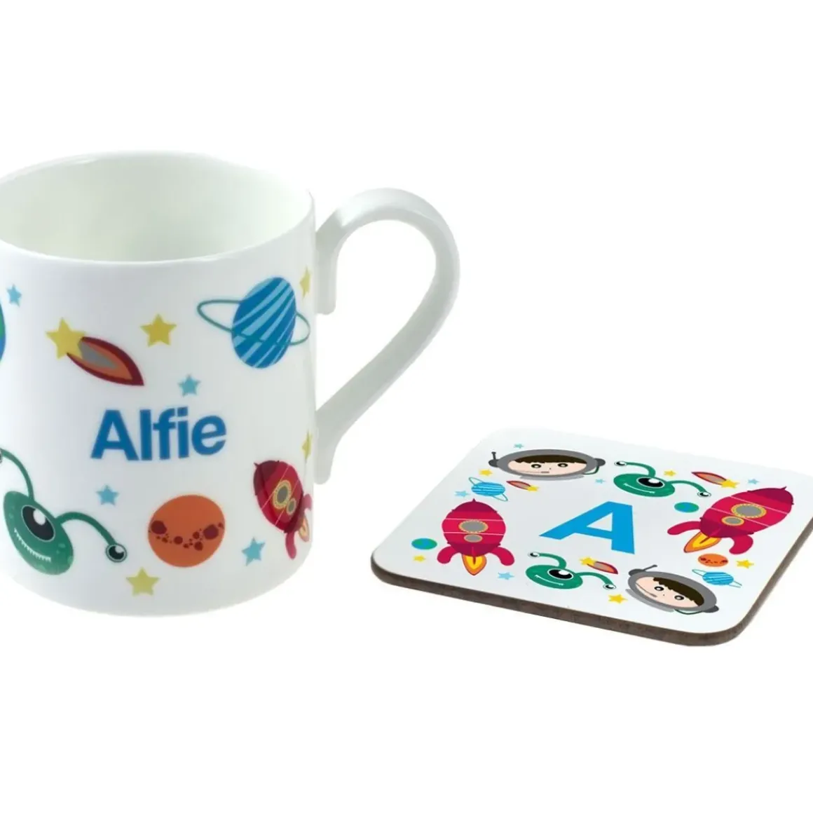 Personalised China Mug - Space Explorer