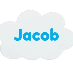 Personalised Cloud Name Plaque