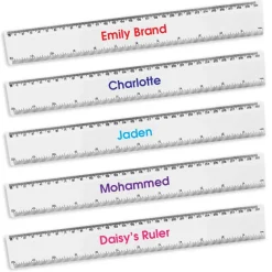 Personalised 30cm Ruler