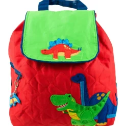 Personalised Dinosaur Quilted Backpack