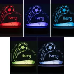 Personalised Football LED Light
