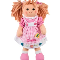 Personalised Gingham Doll