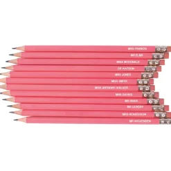 Personalised HB Pencils in White Box
