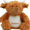 Personalised Highland Cow Soft Toy