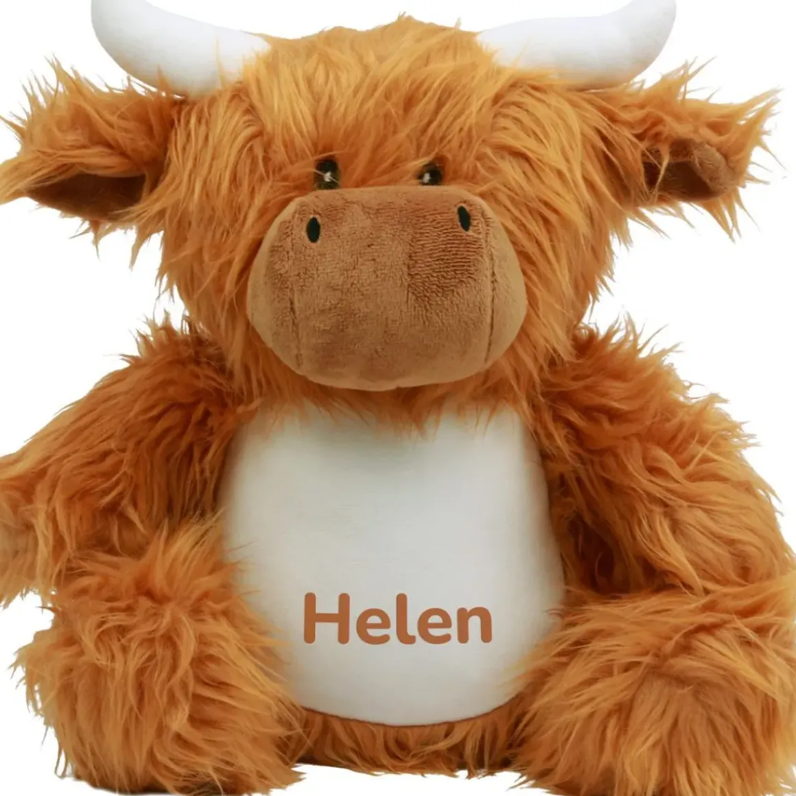 Personalised Highland Cow Soft Toy