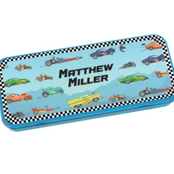 Personalised Pencil Tin - Crazy Cars
