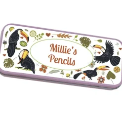 Personalised Pencil Tin - Toucans