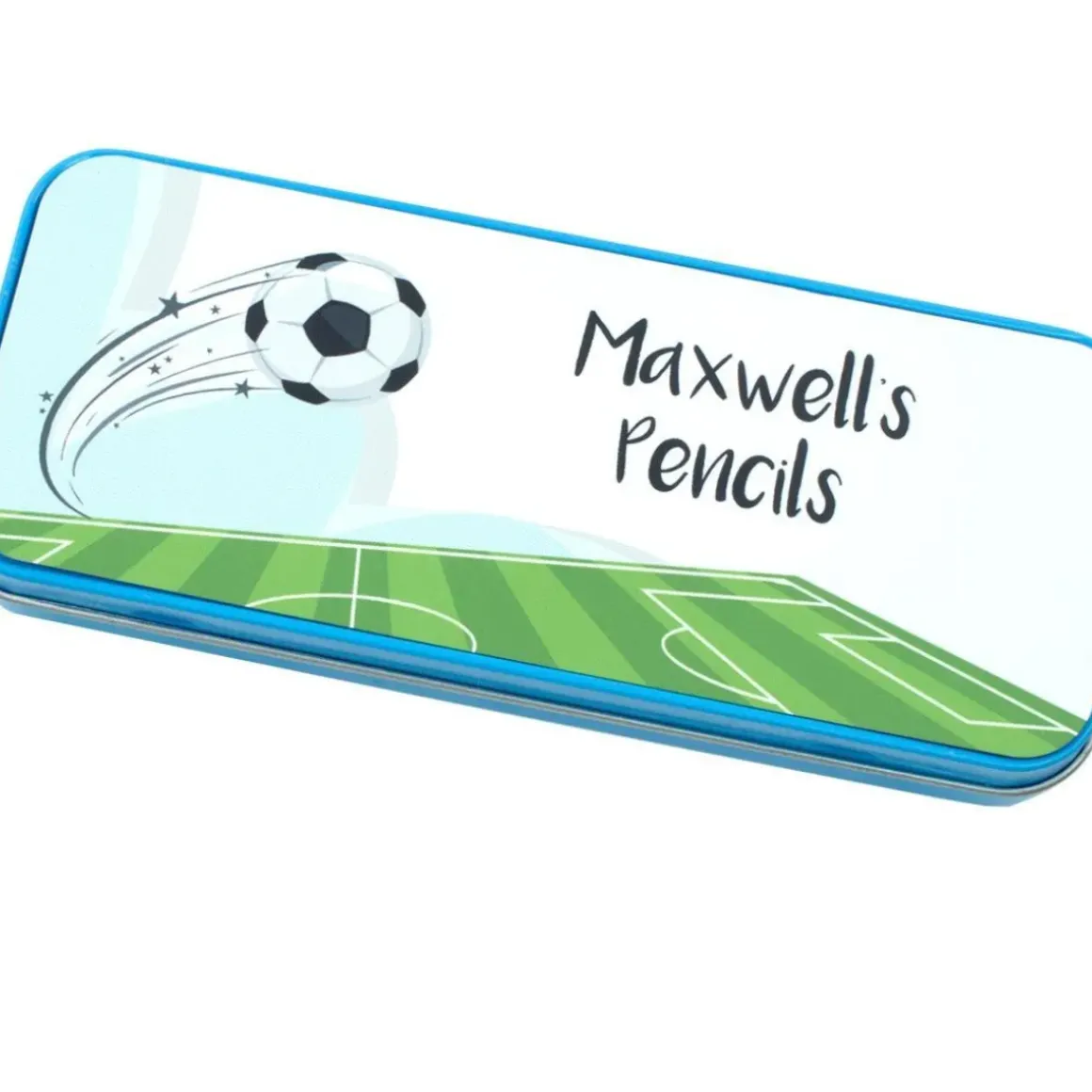 Personalised Pencil Tin - Football