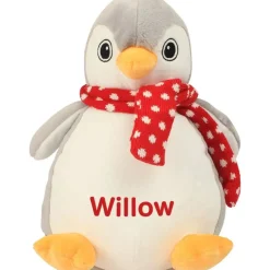 Personalised Penguin Soft Toy