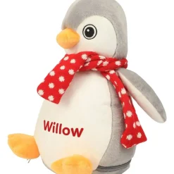 Personalised Penguin Soft Toy