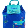 Personalised Shark Quilted Backpack