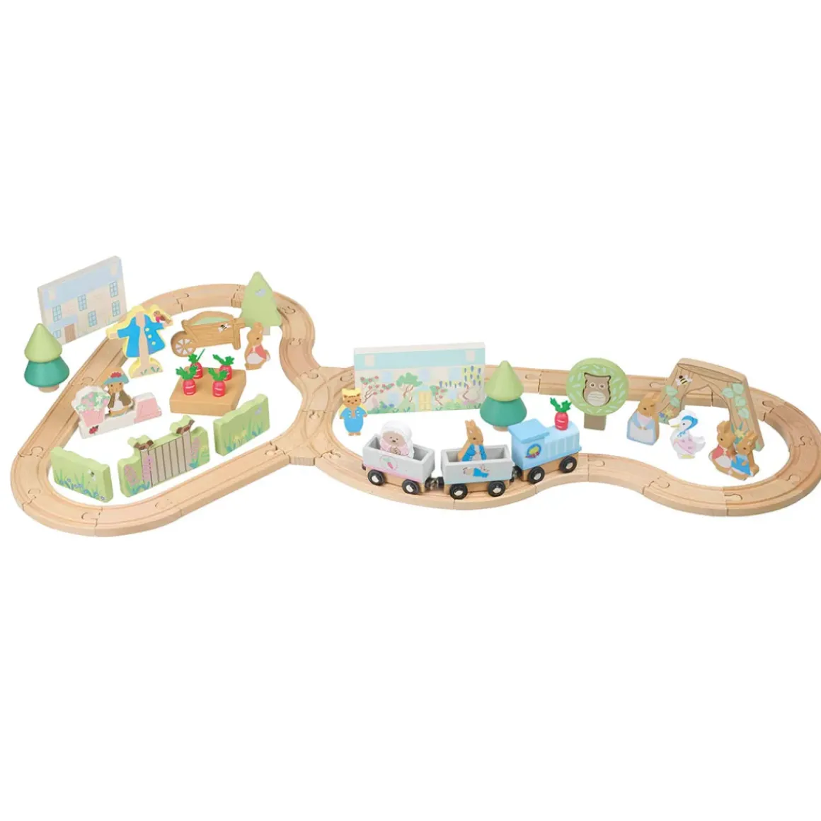 Peter Rabbit Radish Express Train Set
