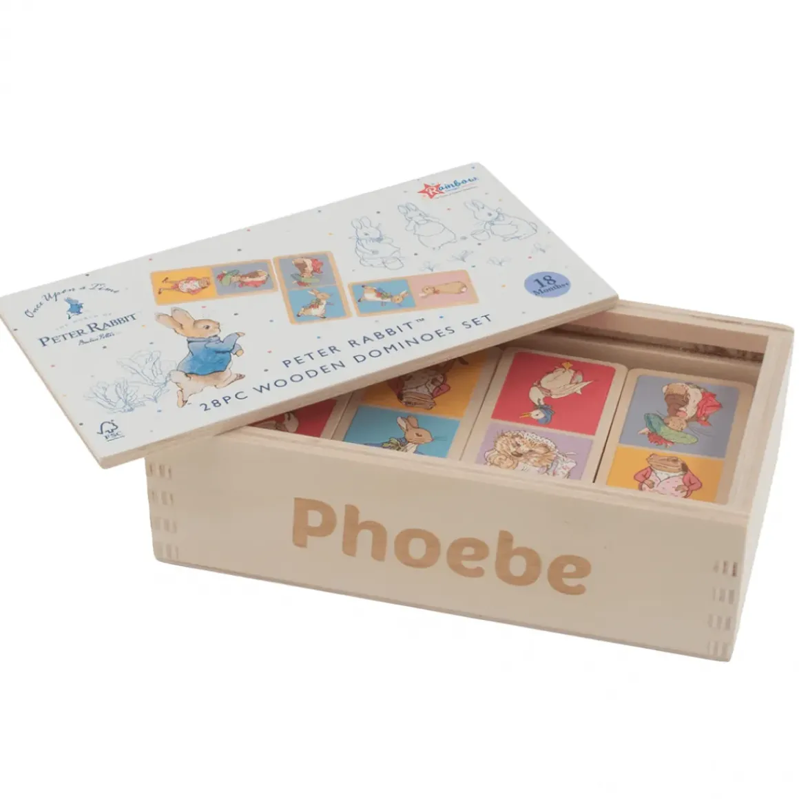 Peter Rabbit Wooden Dominoes